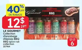 Rossy LE GOURMET BBQ spice rub collection offer