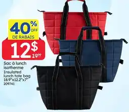 Rossy Insulated lunch tote bag offer