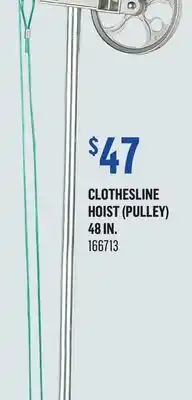 Canac Clothesline Hoist (Pulley) offer