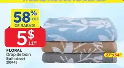 Rossy FLORAL Bath sheet offer