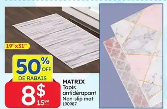 Rossy MATRIX Non-slip mat offer