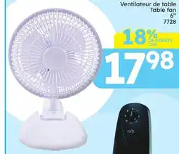 Rossy Table fan offer