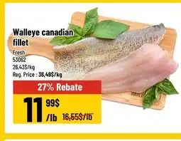 Mayrand Fresh Canadian Walleye Fillet offer