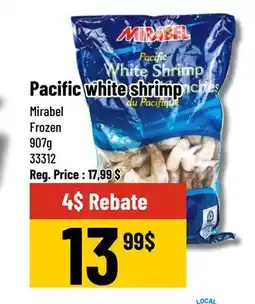 Mayrand Mirabel Frozen Raw Shrimp 26/30 2 lb offer