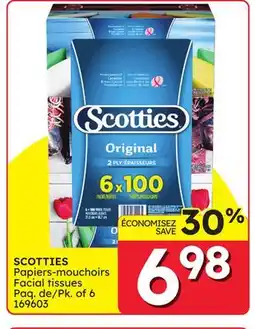 Rossy SCOTTIES Facial tissues offer