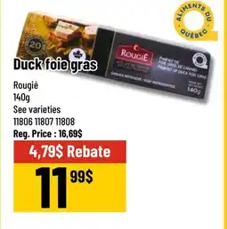 Mayrand Duck Foie Gras 140 g Rougié Quebec offer
