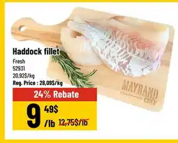 Mayrand Fresh Haddock Fillet 200 g offer