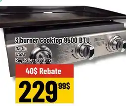 Mayrand 3 Burner Cooktop 8500 btu offer
