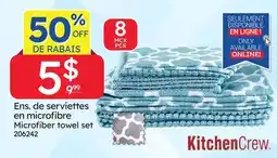 Rossy Microfiber towel set offer