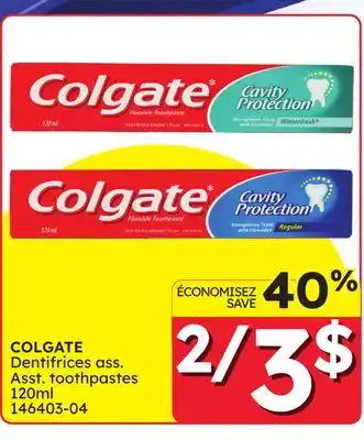 Rossy COLGATE Asst. toothpastes offer