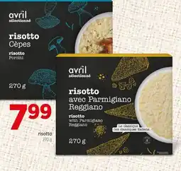 Avril Avril Risotto offer