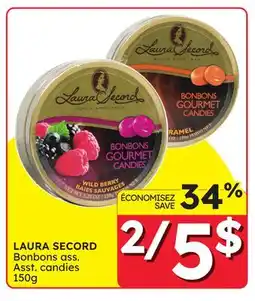 Rossy LAURA SECORD Bonbons offer