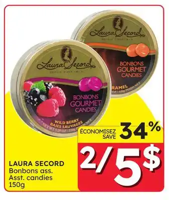 Rossy LAURA SECORD Bonbons offer
