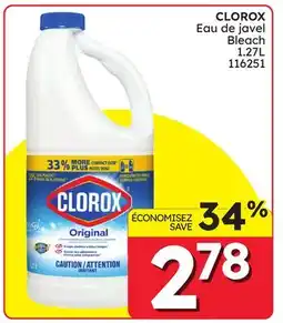 Rossy CLOROX Bleach offer