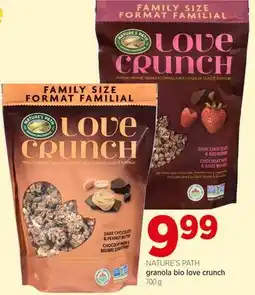 Avril Granola bio love crunch offer