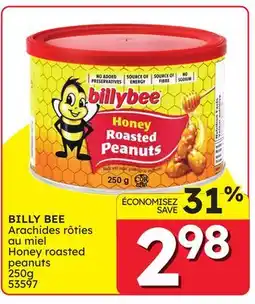 Rossy BILLY BEE Honey roasted peanuts offer