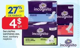 Rossy Asst. sanitary napkins offer