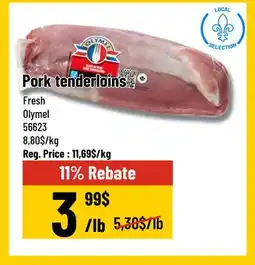 Mayrand Fresh Vacuum-seal Pork Fillet Quebec offer