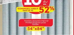 Rossy Printed jacquard panel offer