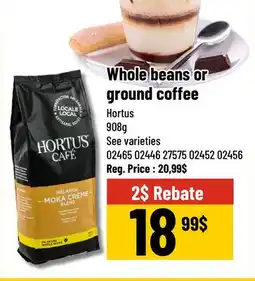 Mayrand Whole beans or ground coffee Hortus offer