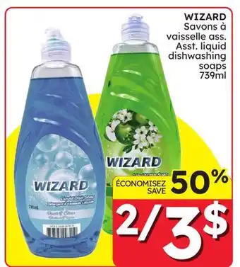 Rossy WIZARD Asst. liquid dishwashing soaps offer