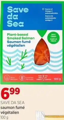 Avril saumon fumé végétalien offer