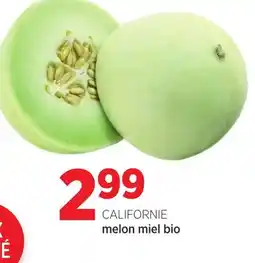 Avril melon miel bio offer