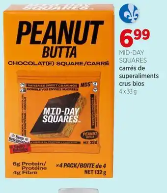 Avril Carrés de superaliments crus bios offer