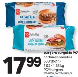 L'Intermarché BURGERS SURGELÉS, 1,02-1,36 KG offer