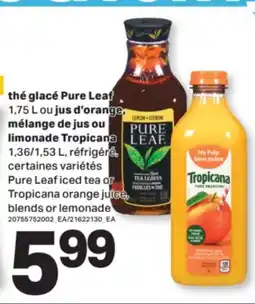 L'Intermarché THÉ GLACÉ, 1,75 L OU JUS D'ORANGE MÉLANGE DE JUS OU LIMONADE, 1,36/1,53 L offer