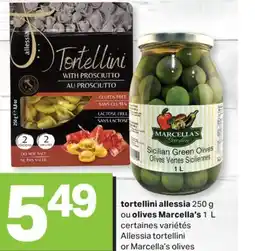 L'Intermarché TORTELLINI, 250 G OU OLIVES, 1 L offer