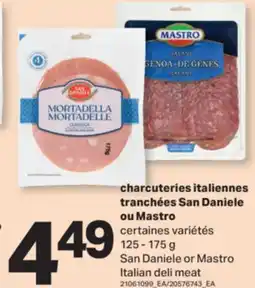 L'Intermarché charcuteries italiennes tranchées, 125-175 g offer