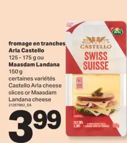 L'Intermarché FROMAGE EN TRANCHES, 125 - 175 G OU MAASDAM LANDANA, 150 G offer