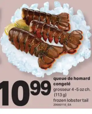 L'Intermarché QUEUE DE HOMARD CONGELÉ, (113 G) offer