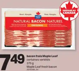 L'Intermarché BACON FRAIS, 375 G offer