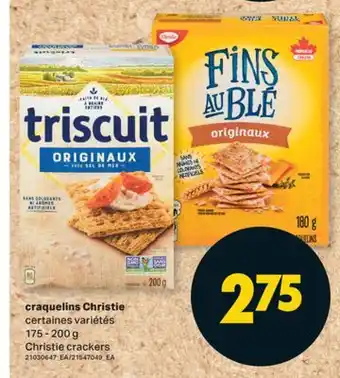 L'Intermarché CRAQUELINS CHRISTIE, 175-200 G offer