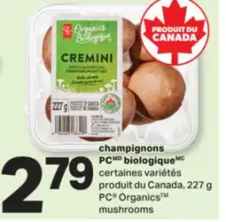 L'Intermarché CHAMPIGNONS BIOLOGIQUE, 227 G offer