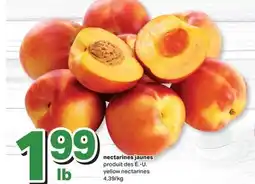 L'Intermarché NECTARINES JAUNES offer