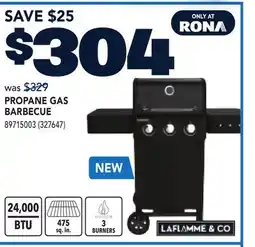RONA PROPANE GAS BARBECUE offer