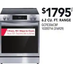 RONA FRIGIDAIRE GALLERY 6.2 CU. FT. RANGE offer