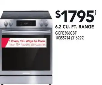 RONA FRIGIDAIRE GALLERY 6.2 CU. FT. RANGE offer