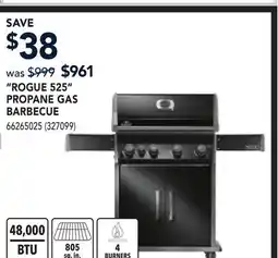 RONA ROGUE 525 PROPANE GAS BARBECUE offer