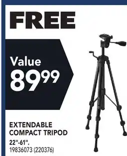 RONA BOSCH EXTENDABLE COMPACT TRIPOD 22-61 offer