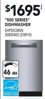 RONA 500 SERIES DISHWASHER offer