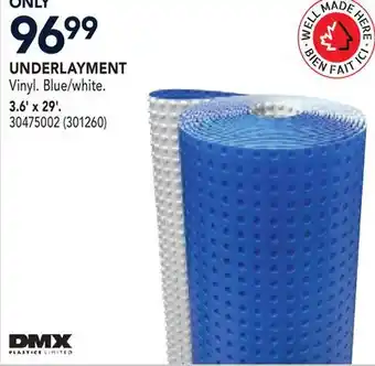 RONA UNDERLAYMENT offer