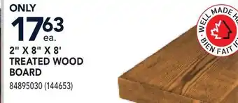 RONA 2 X 8 X 8' TREATED WOOD BOARD offer