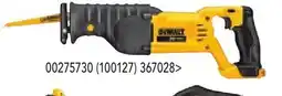 RONA DEWALT 20-VOLT MAX CORDLESS RECIPROCATING SAW - 3000 SPM - VARIABLE SPEED - BARE TOOL offer