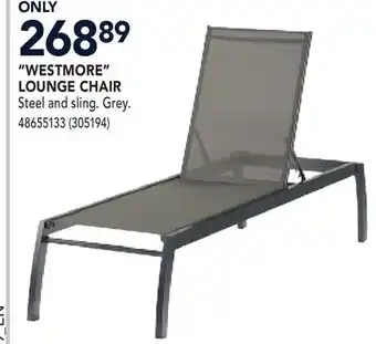 RONA WESTMORE LOUNGE CHAIR offer