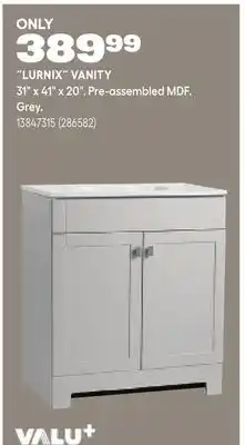 RONA VALU+ ˝LURNIX˝ VANITY 31 x 41 x 20 offer