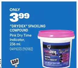 RONA DRYDEX SPACKLING COMPOUND offer